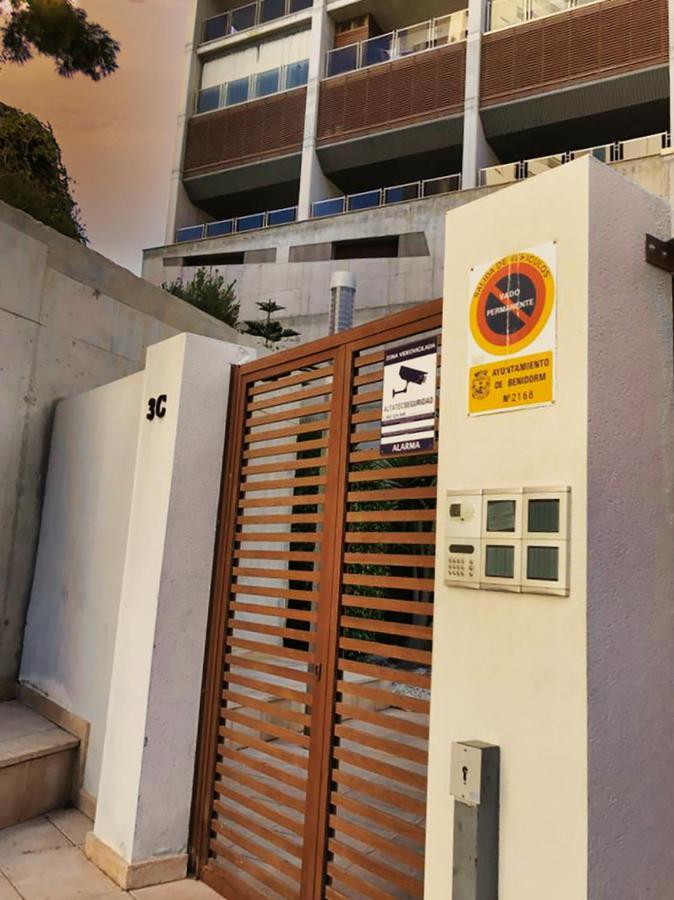 Beautiful Apartment Near Beach With Panoramic Sea-View Benidorm Eksteriør bilde