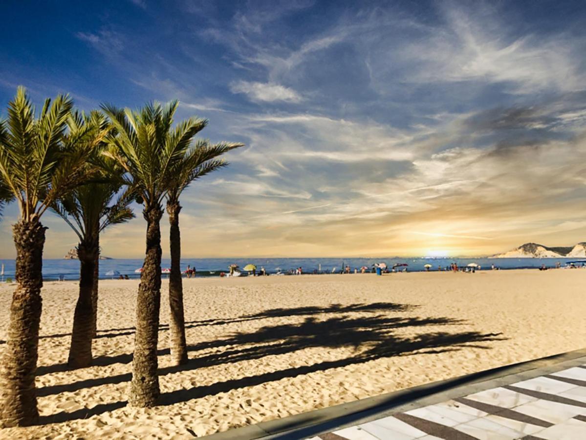 Beautiful Apartment Near Beach With Panoramic Sea-View Benidorm Eksteriør bilde